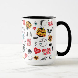 Taza Escuadrón suicida | Patrón de amigos para siempre