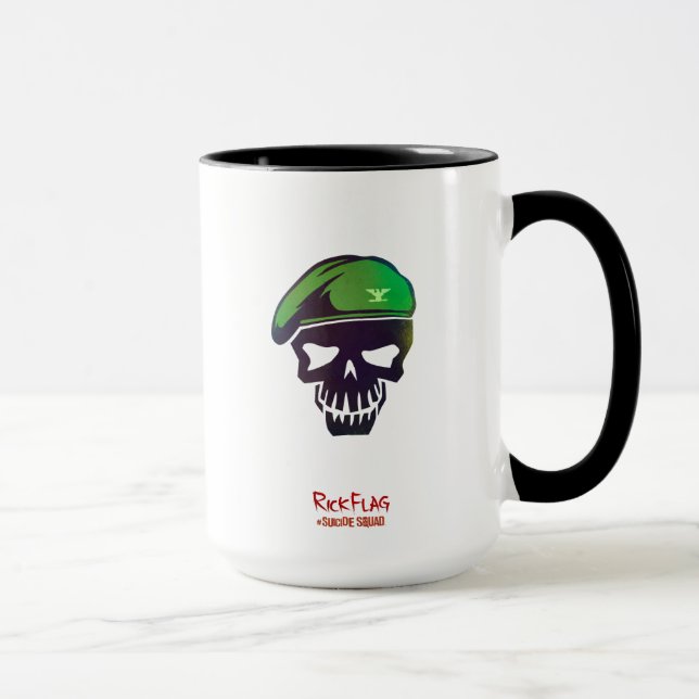 Taza Escuadrón suicida | Rick Flag Head Icon (Derecha)