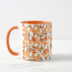 Taza Escuadrones y hojas de otoño