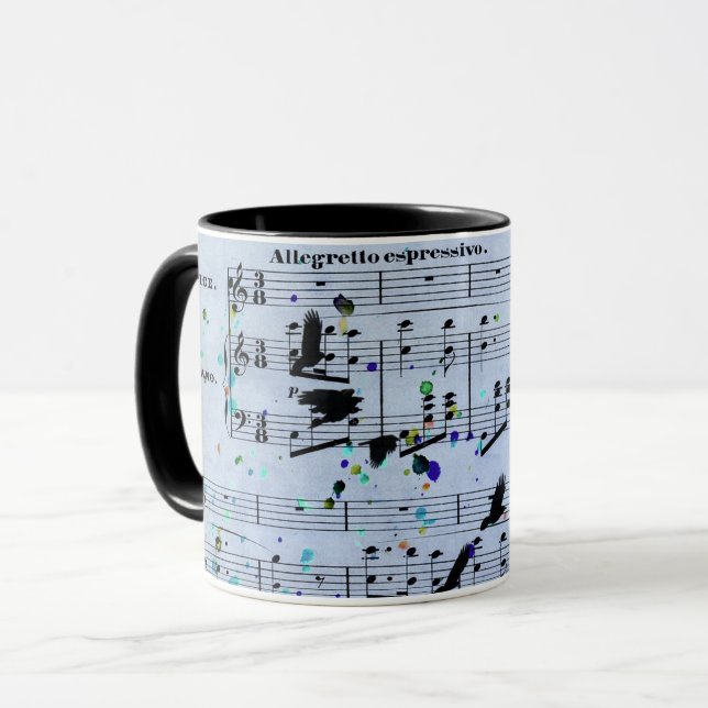Taza Escucho música (Anverso izquierdo)