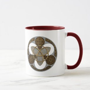 Taza Escudo céltico de la trinidad