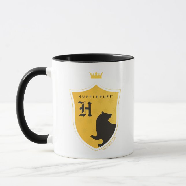 Taza Escudo coronado de Gold HUFFLEPUFF™ (Izquierda)