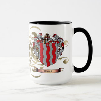 Taza Escudo de armas de batas (de dos lados)