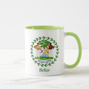 Taza Escudo de armas de Belice
