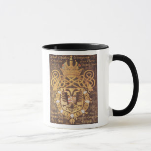 Taza Escudo de armas de Charles V del 23ro capítulo