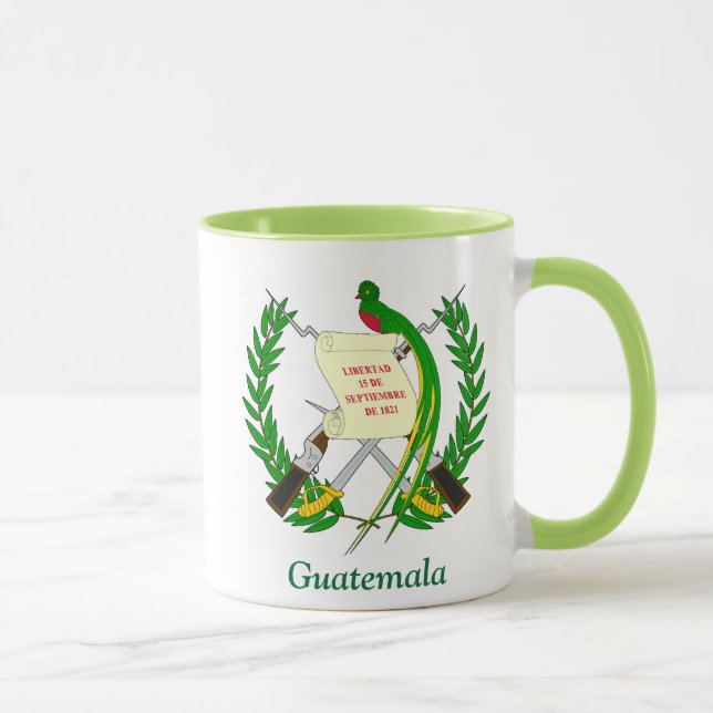 Taza Escudo de armas de Guatemala (Derecha)