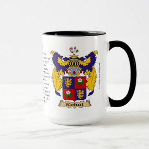 Taza Escudo de armas de la familia de Kohut