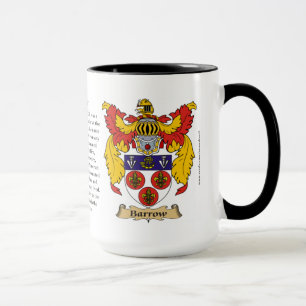 Taza Escudo de armas de la familia de la carretilla