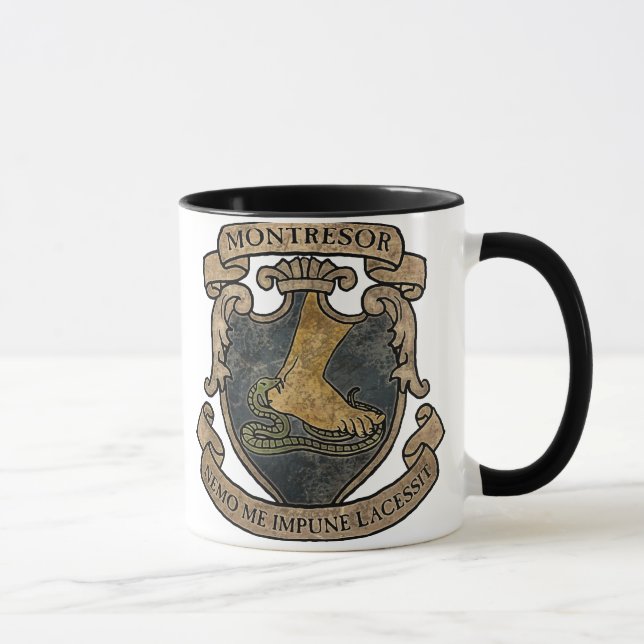 Taza Escudo de armas de Montresor (Derecha)