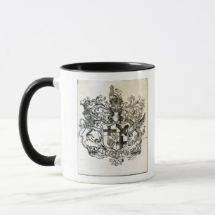 Taza Escudo de armas de Oliver Cromwell