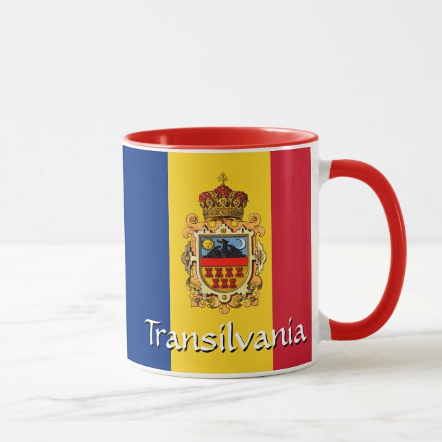 Taza Escudo de armas de Transilvania (Derecha)