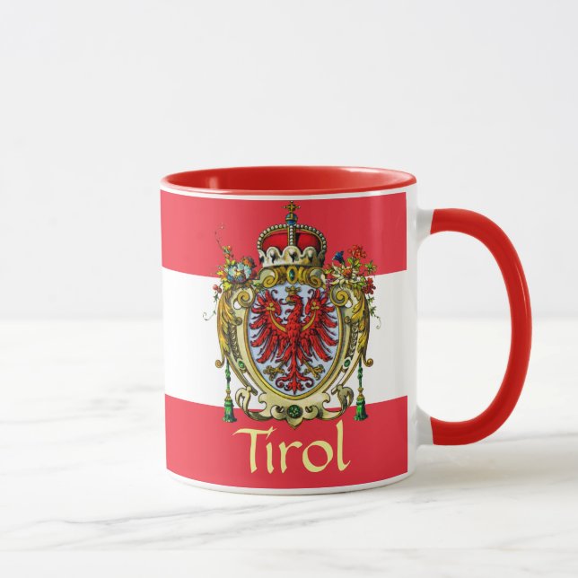 Taza Escudo de armas del Tyrol (Derecha)