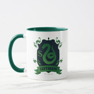 Taza Escudo de la Casa SLYTHERIN™ Ornamentado