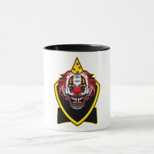 Taza Escudo de payasos Fiesta siniestro
