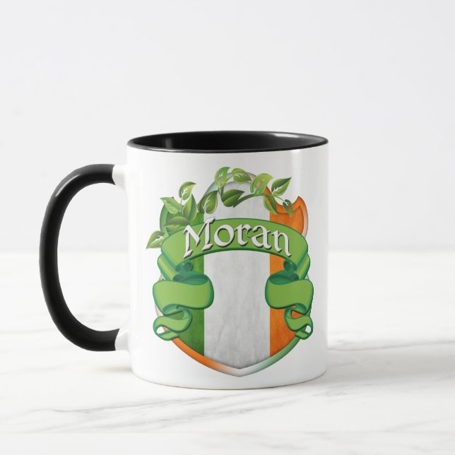 Taza Escudo del irlandés de Moran (Izquierda)