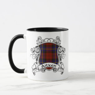 Taza Escudo del tartán de Aitken