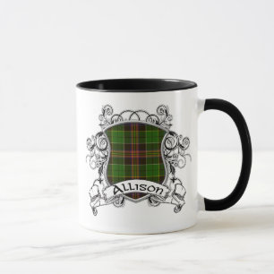 Taza Escudo del tartán de Allison