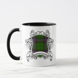 Taza Escudo del tartán de Armstrong