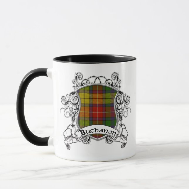 Taza Escudo del tartán de Buchanan (Izquierda)