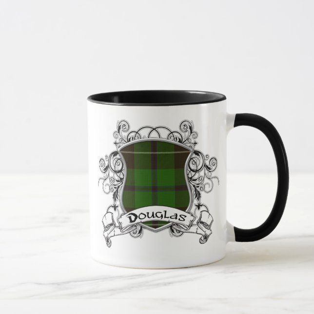 Taza Escudo del tartán de Douglas (Derecha)