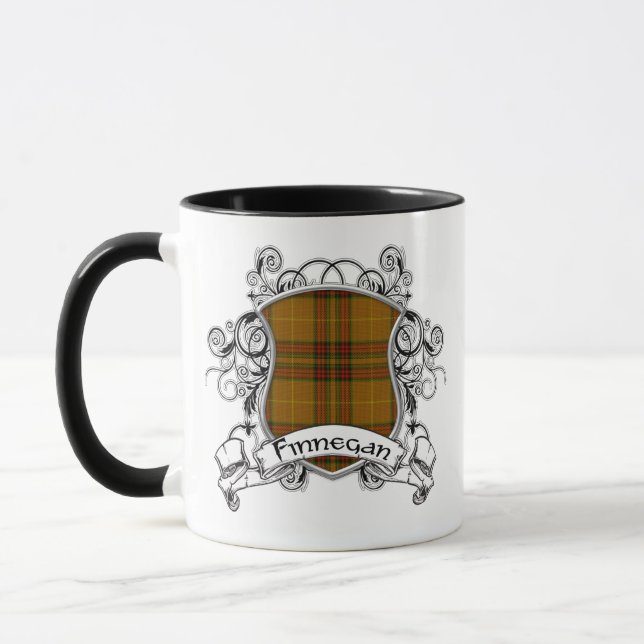 Taza Escudo del tartán de Finnegan (Izquierda)