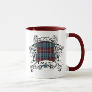 Taza Escudo del tartán de Greer