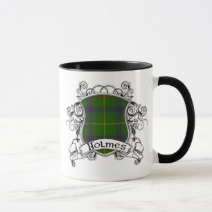 Taza Escudo del tartán de Holmes