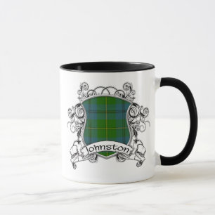 Taza Escudo del tartán de Johnston