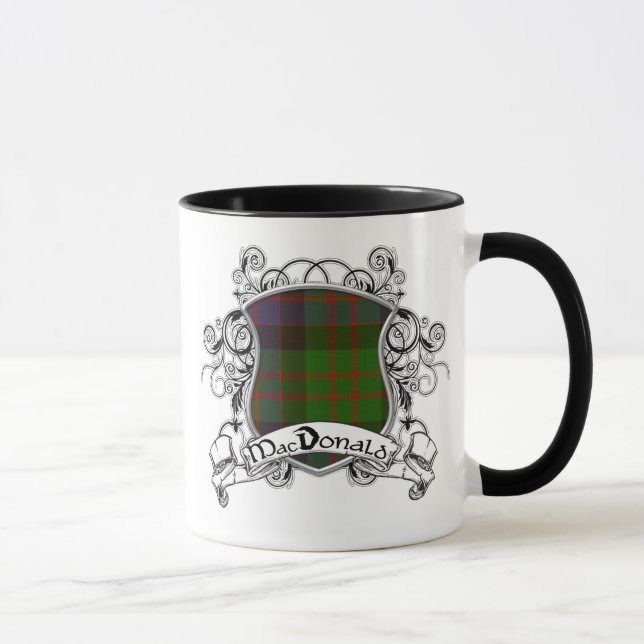Taza Escudo del tartán de MacDonald (Derecha)