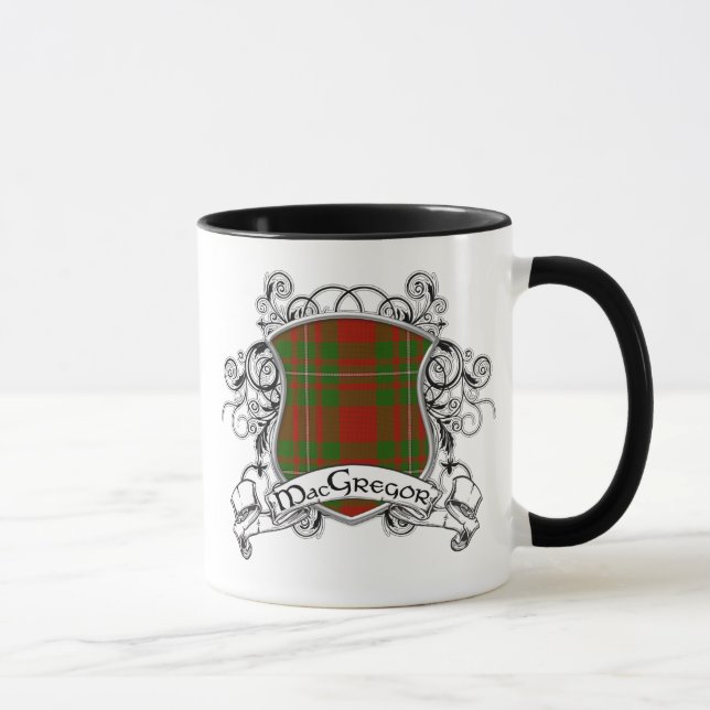 Taza Escudo del tartán de MacGregor (Derecha)