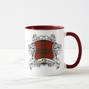 Taza Escudo del tartán de MacQueen