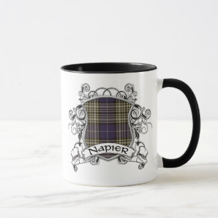 Taza Escudo del tartán de Napier