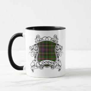 Taza Escudo del tartán del tonelero