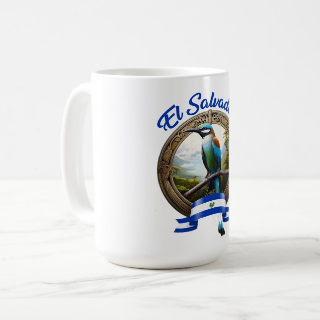 TAZA  ESCUDO TOROGOZ EL SALVADOR (Anverso izquierdo)