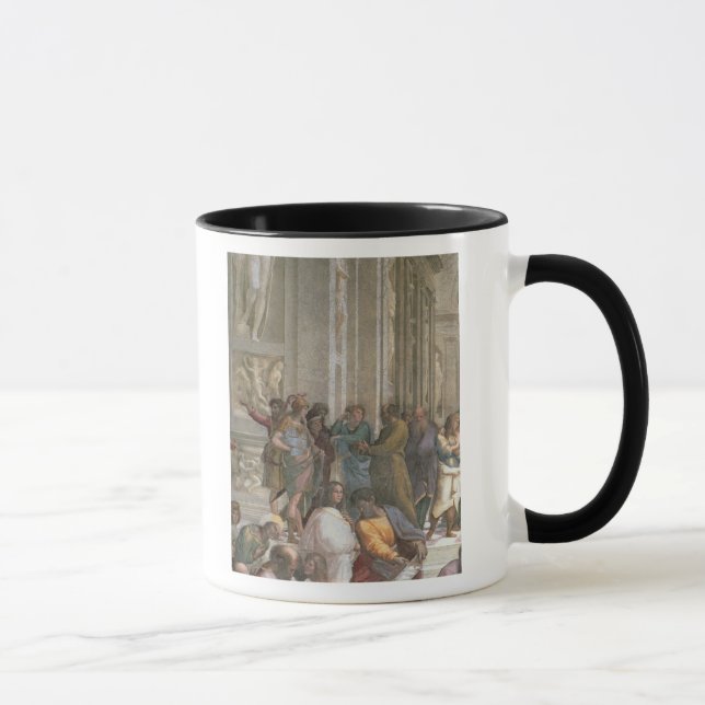 Taza Escuela de Atenas, del della de la estrofa (Derecha)