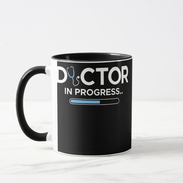 Taza Escuela de Medicina para Hombres Médica Estudiante (Izquierda)