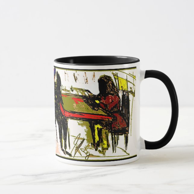 Taza escuela de niñas soldados (Derecha)