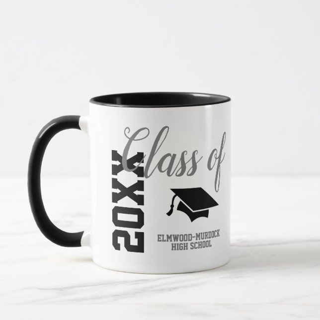 Taza Escuela de Regalos de Clase Superior Personalizada (Izquierda)