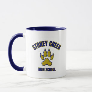 Taza Escuela secundaria Stoney Creek Michigan Coffee Mu