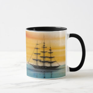 Taza Escuelas en Sunset Design Coffee Mug
