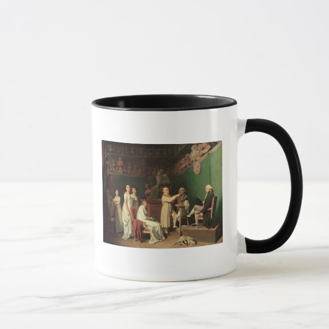 Taza Esculpir el busto del marqués de Pedro (Derecha)