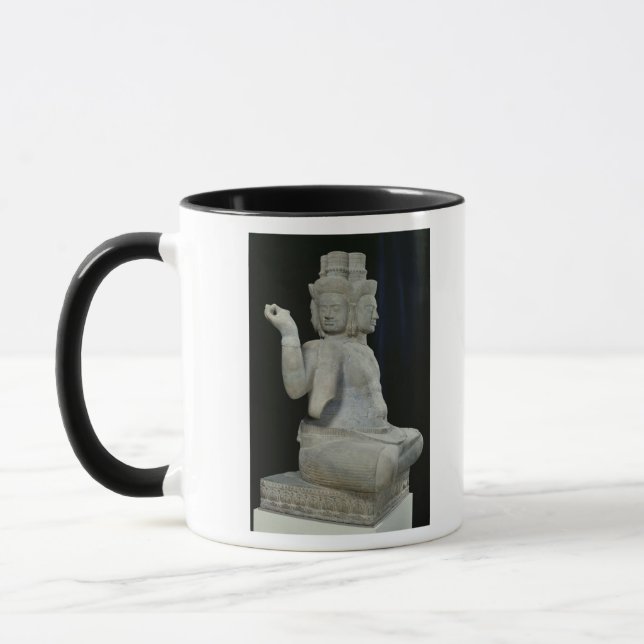 Taza Escultura de Brahma con cuatro caras (Izquierda)