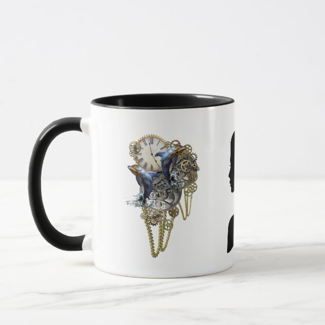 Taza Escultura Steampunk - Art Trendy (Izquierda)