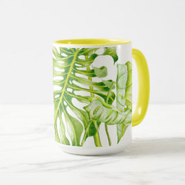 Taza Esculturas de Leafy en una peluca