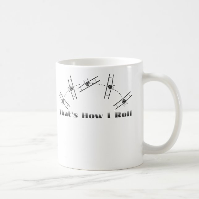 Taza Ése es cómo ruedo (Derecha)