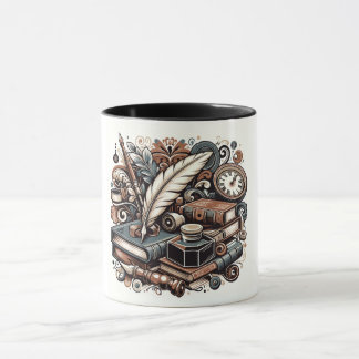 Taza Esencia Literaria: Arte Inspirado en la Lectura