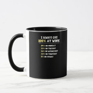 Taza Esencial El Esfuerzo En El Trabajo - Difícilmente