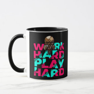 Taza Esencial para la motivación del cráneo duro de tra