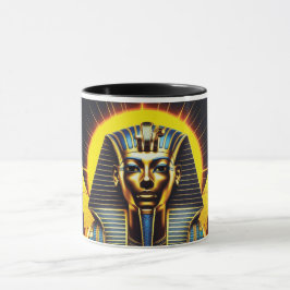 Taza Esfinge Y Pirámide - Faraón Egipcio Antiguo