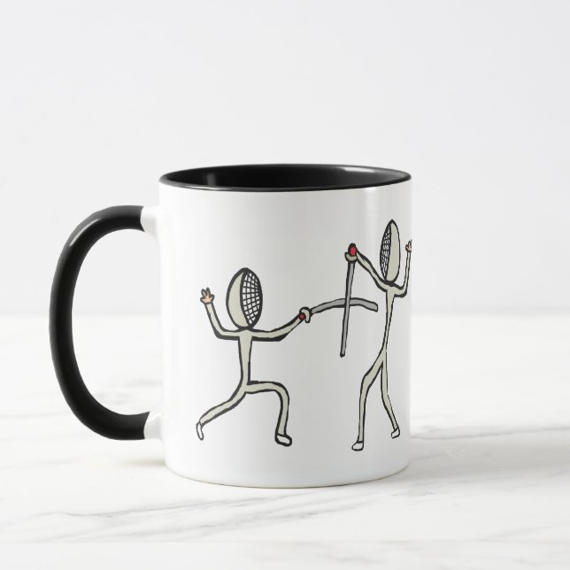 Taza Esgrima (Izquierda)